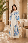 Elegant Floral Abaya