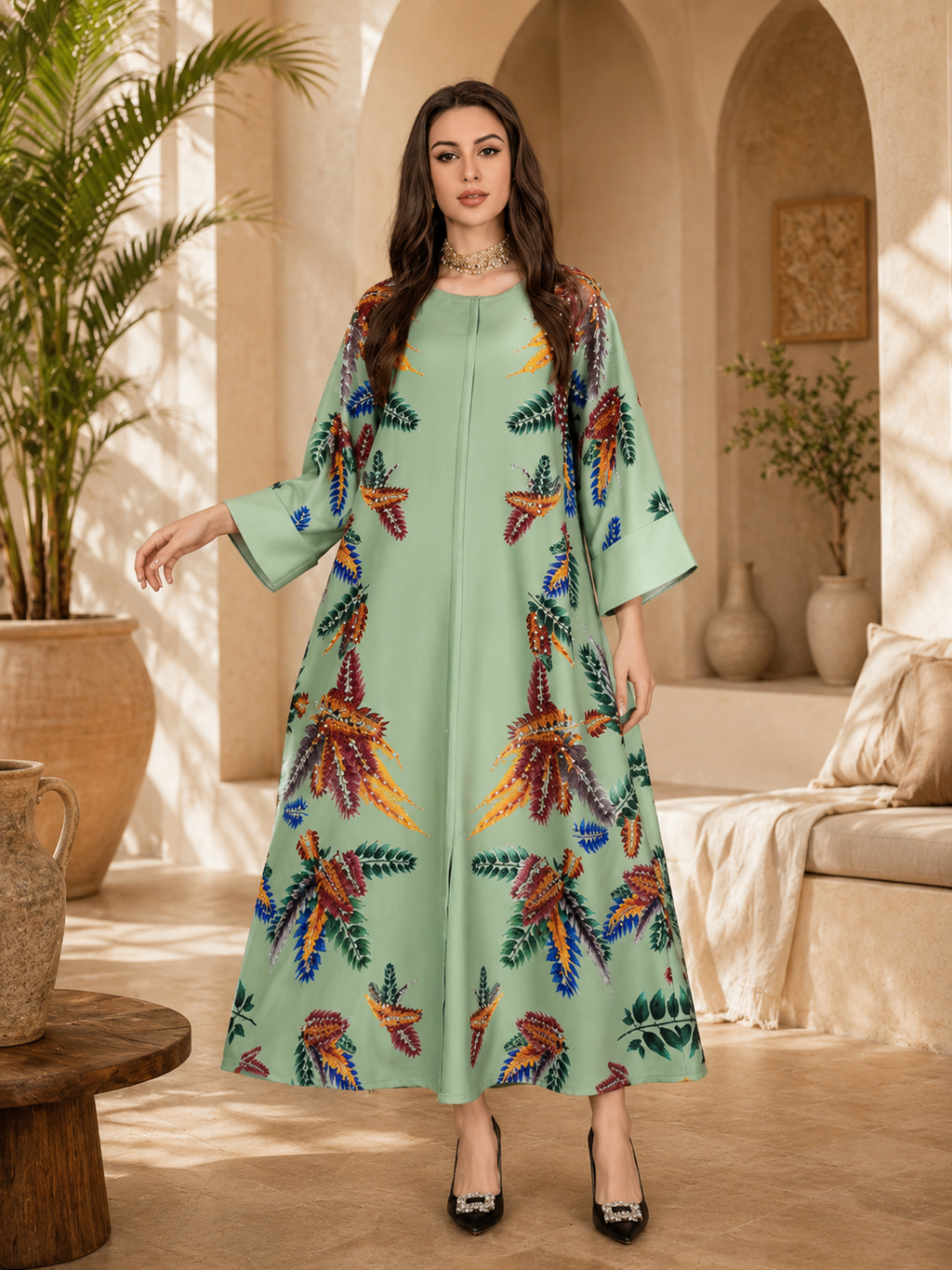 Samira Amber Abaya