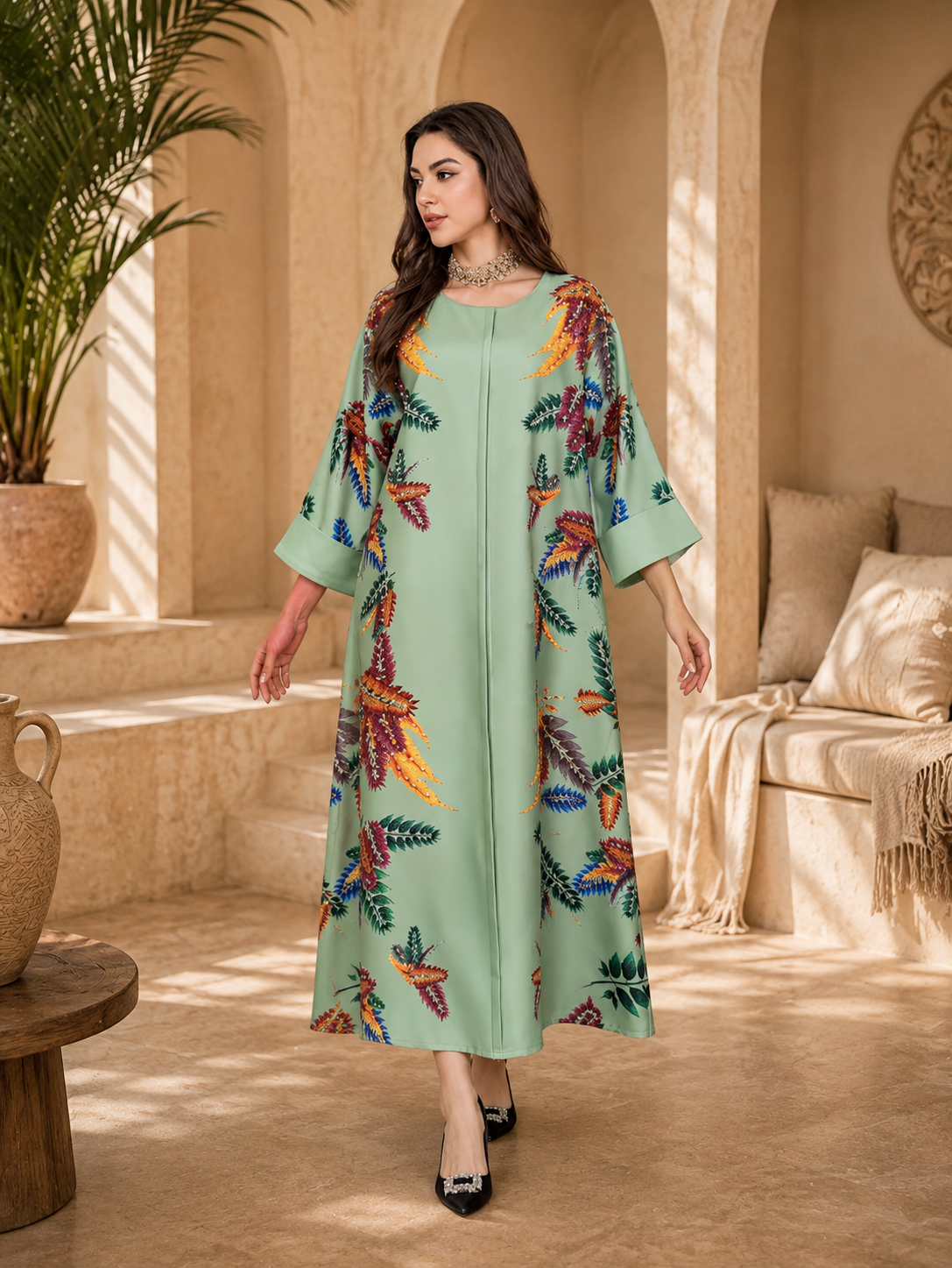 Samira Amber Abaya