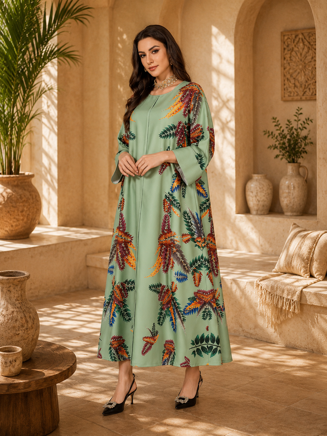 Samira Amber Abaya