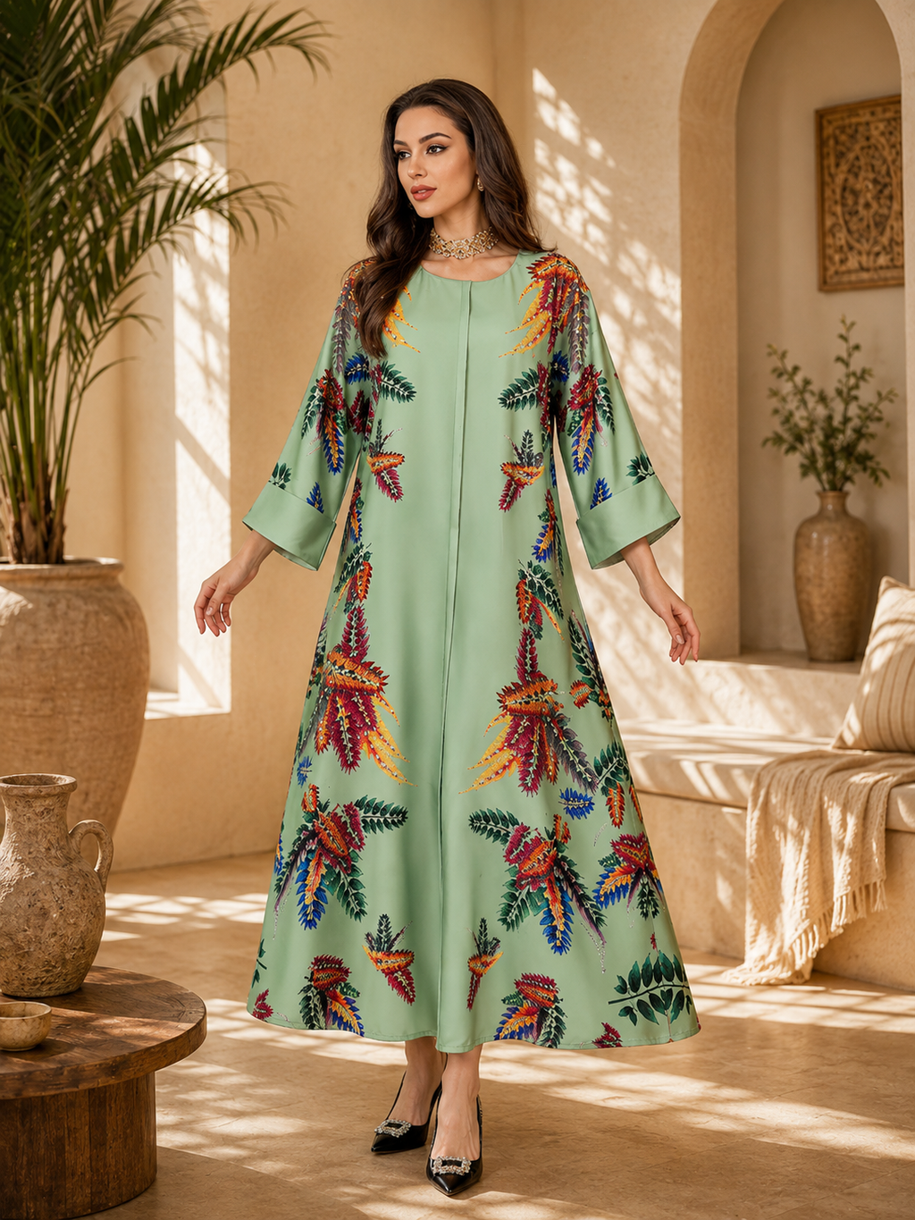 Samira Amber Abaya